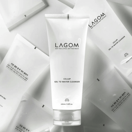 Гель с мочевиной для деликатного умывания Lagom Cellup Gel To Water Cleanser 170 мл