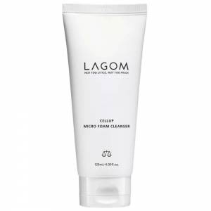 Увлажняющая пенка для умывания Lagom Cellup Micro Foam Cleanser - 120 мл