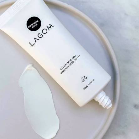 Увлажняющий солнцезащитный крем-гель Lagom Cellus Sun Gel Plus SPF50+ PA+++