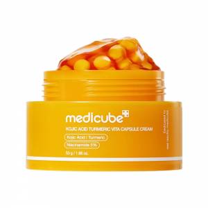 Капсульный крем для сияния кожи medicube Kojic Acid Turmeric Vita Capsule Cream - 53 гр