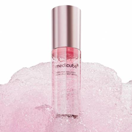 Мист с ПДРН и коллагеном для сияния кожи medicube PDRN Pink Collagen Glow Jelly Mist Serum - 100 мл