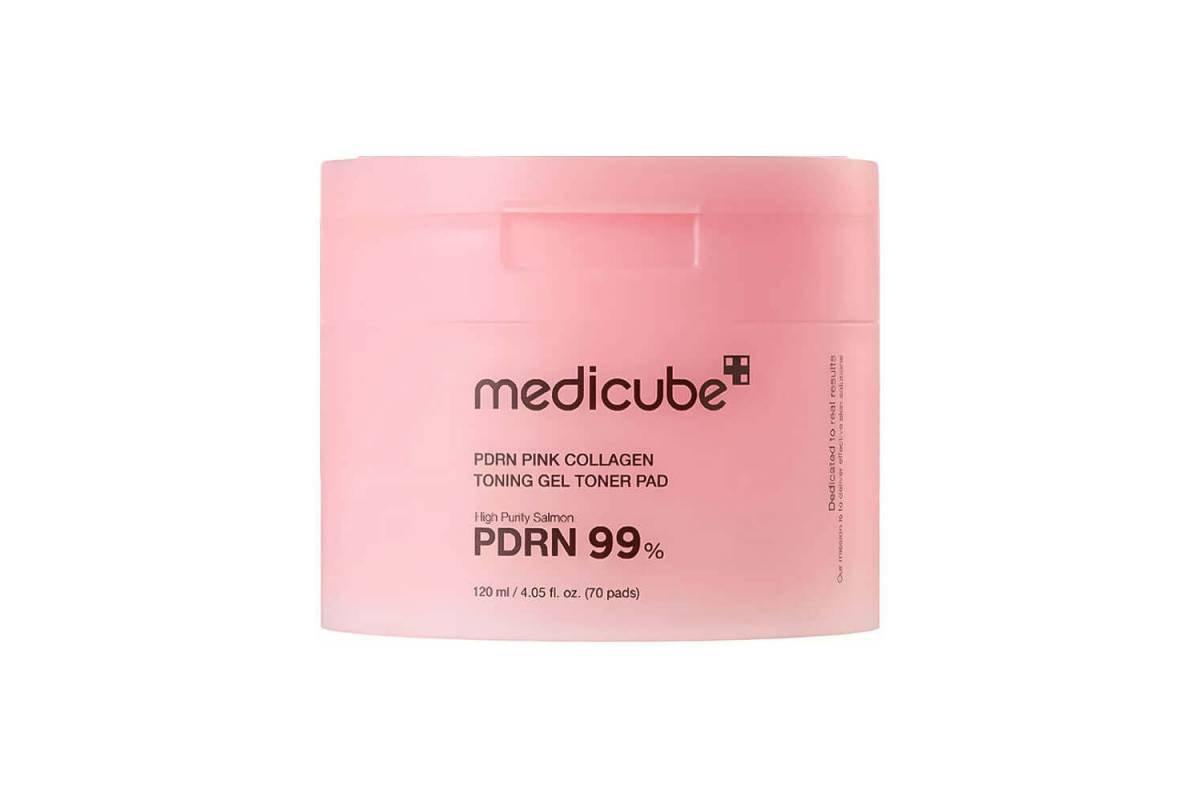 Гелевые тонер-пэды с ПДРН и коллагеном medicube PDRN Pink Collagen Toning Gel Toner Pad - 70 шт Гелевые тонер-пэды с ПДРН и коллагеном medicube PDRN Pink Collagen Toning Gel Toner Pad - 70 шт