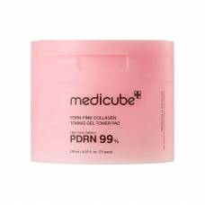 Гелевые тонер-пэды с ПДРН и коллагеном medicube PDRN Pink Collagen Toning Gel Toner Pad - 70 шт