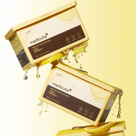 Набор осветляющих масок с витамином С medicube Deep Vita C Daily Quick Mask - 30 шт