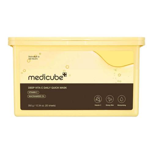 Набор осветляющих масок с витамином С medicube Deep Vita C Daily Quick Mask - 30 шт