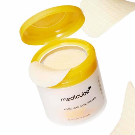 Отшелушивающие тонер-пэды с койевой кислотой medicube Kojic Acid Turmeric Pad - 70 шт