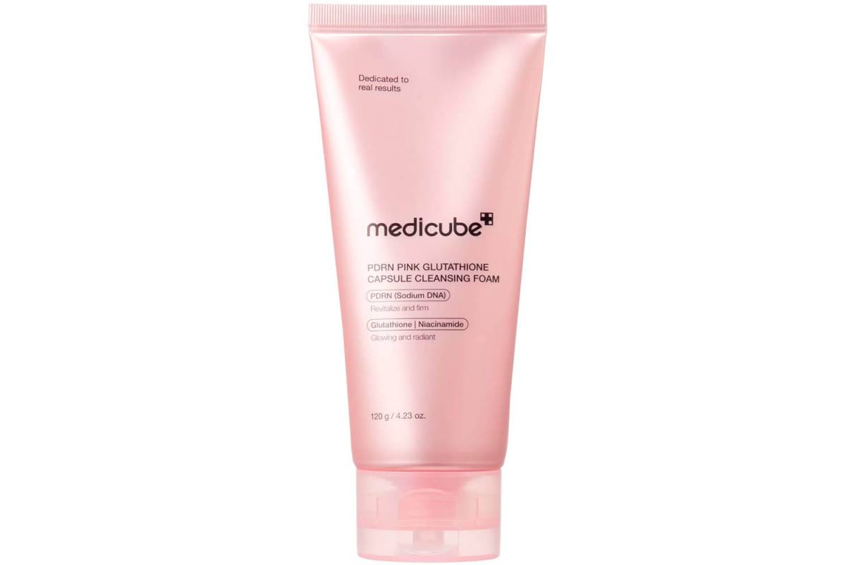Капсульная пенка для умывания с ПДРН и глутатионом medicube PDRN Pink Glutathione Capsule Cleansing Foam - 120 мл Капсульная пенка для умывания с ПДРН и глутатионом medicube PDRN Pink Glutathione Capsule Cleansing Foam - 120 мл
