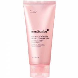 Капсульная пенка для умывания с ПДРН и глутатионом medicube PDRN Pink Glutathione Capsule Cleansing Foam - 120 мл