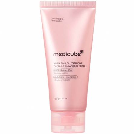 Капсульная пенка для умывания с ПДРН и глутатионом medicube PDRN Pink Glutathione Capsule Cleansing Foam - 120 мл Капсульная пенка для умывания с ПДРН и глутатионом medicube PDRN Pink Glutathione Capsule Cleansing Foam - 120 мл