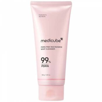 Пенка для умывания с ПДРН medicube PDRN Pink Niacinamide Whip Cleanser - 120 мл