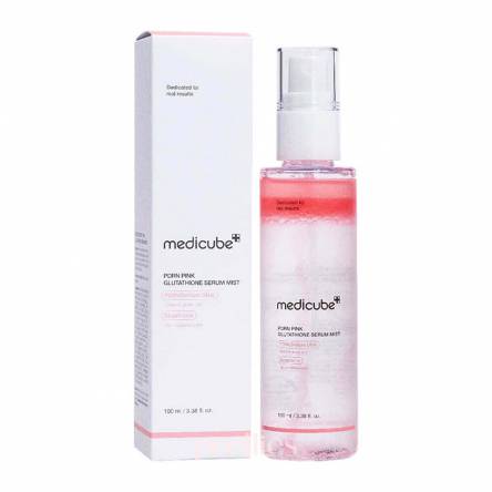 Сыворотка-мист для сияния кожи с ПДРН medicube PDRN Pink Glutathione Serum Mist - 100 мл