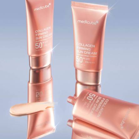 Тонирующий солнцезащитный крем с коллагеном medicube Collagen Firming Sun Cream SPF50+ PA++++