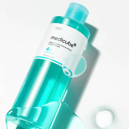 Очищающий тоник с 4% азелаиновой кислоты medicube Azelaic Acid Niacinamide Clear Toner