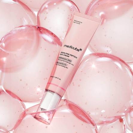 Осветляющий крем для век с ПДРН и пептидами medicube PDRN Pink Peptide Eye Cream - 30 мл Осветляющий крем для век с ПДРН и пептидами medicube PDRN Pink Peptide Eye Cream - 30 мл