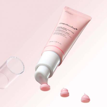 Осветляющий крем для век с ПДРН и пептидами medicube PDRN Pink Peptide Eye Cream - 30 мл Осветляющий крем для век с ПДРН и пептидами medicube PDRN Pink Peptide Eye Cream - 30 мл