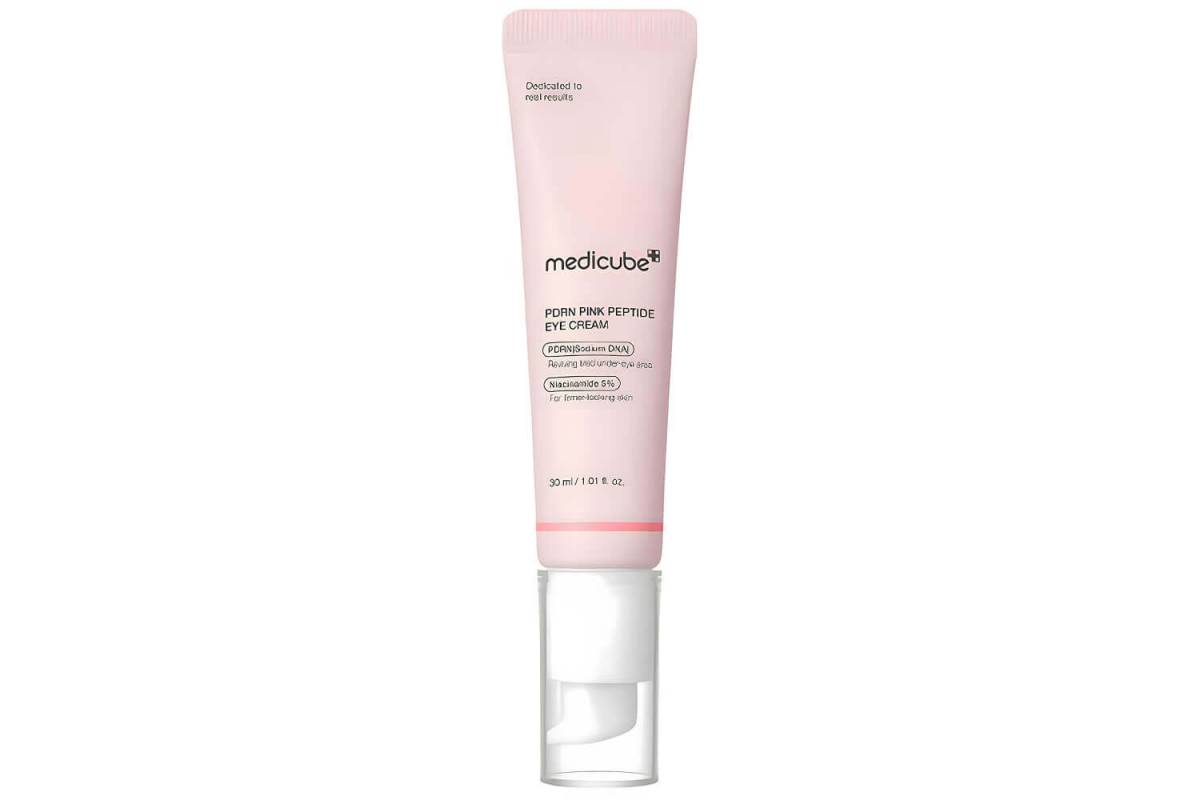 Осветляющий крем для век с ПДРН и пептидами medicube PDRN Pink Peptide Eye Cream - 30 мл Осветляющий крем для век с ПДРН и пептидами medicube PDRN Pink Peptide Eye Cream - 30 мл