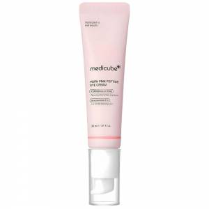 Осветляющий крем для век с ПДРН и пептидами medicube PDRN Pink Peptide Eye Cream - 30 мл