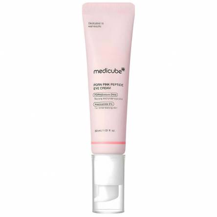 Осветляющий крем для век с ПДРН и пептидами medicube PDRN Pink Peptide Eye Cream - 30 мл Осветляющий крем для век с ПДРН и пептидами medicube PDRN Pink Peptide Eye Cream - 30 мл