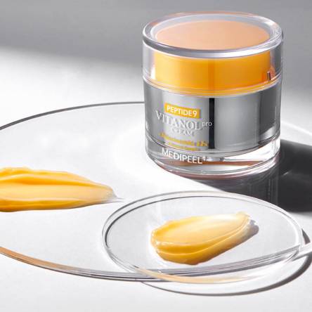 Лифтинг-крем с пептидами и ниацинамидом MEDIPEEL Peptide 9 Vitanol PRO Cream - 50 мл