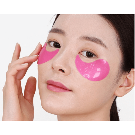 Гидрогелевые патчи с экстрактом розы и пептидами Medi-Peel Hyaluron Rose Peptide 9 Ampoule Eye Patch - 60 шт