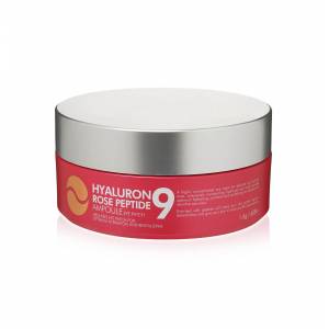Гидрогелевые патчи с экстрактом розы и пептидами MediPeel Hyaluron Rose Peptide 9 Ampoule Eye Patch - 60 шт