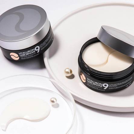Осветляющие патчи с пептидами MEDIPEEL Hyaluron Dark Benone Peptide 9 Ampoule Eye Patch - 60 шт