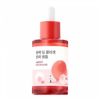 Укрепляющая коллагеновая ампула с камелией Round Lab Camellia Deep Collagen Firming Ampoule - 30 мл