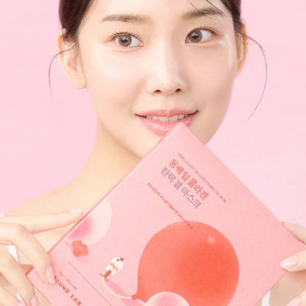 Укрепляющая гидрогелевая маска с камелией Round Lab Camellia Deep Collagen Firming Gel Mask - 34 гр