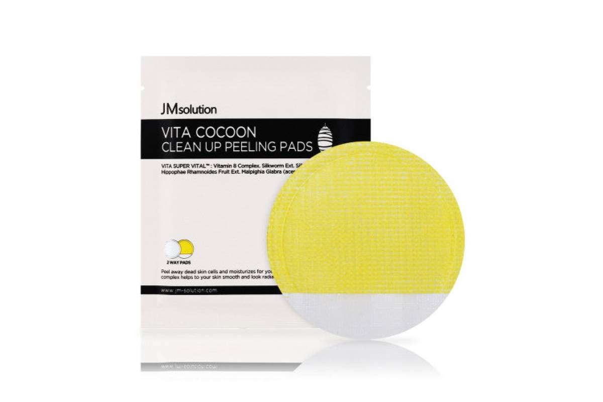 Пилинг-пэд с шелком JMsolution Vita Cocoon Clean Up Peeling Pads - 7 гр