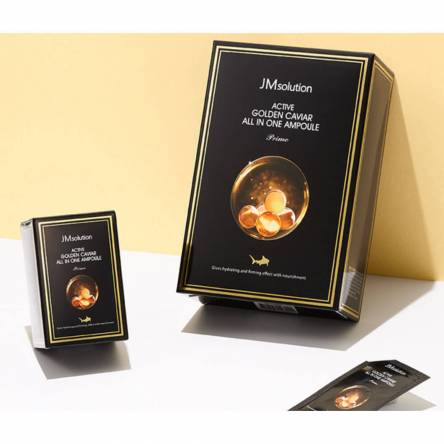 Сыворотка с икрой JMSolution Active Golden Caviar All in one Ampoule Prime - 2 мл