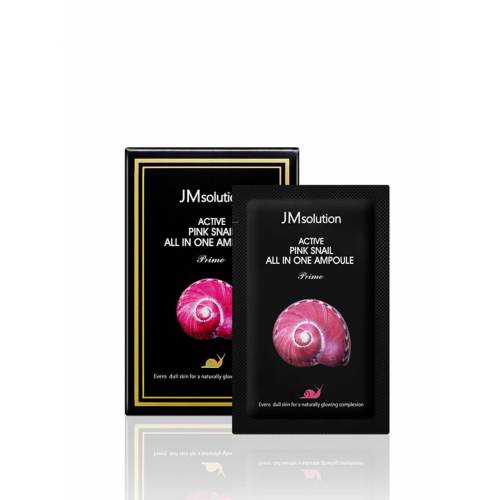 Сыворотка с улиткой JMSolution Active Pink Snail All in one Ampoule Prime - 2 мл