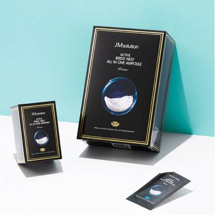 Сыворотка с ласточкиным гнездом JMSolution Active Bird's Nest All in one Ampoule Prime - 2 мл