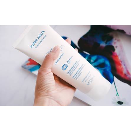 Очищающий крем для лица MISSHA Super Aqua Ultra Hyalron Cleansing Cream - 200 мл