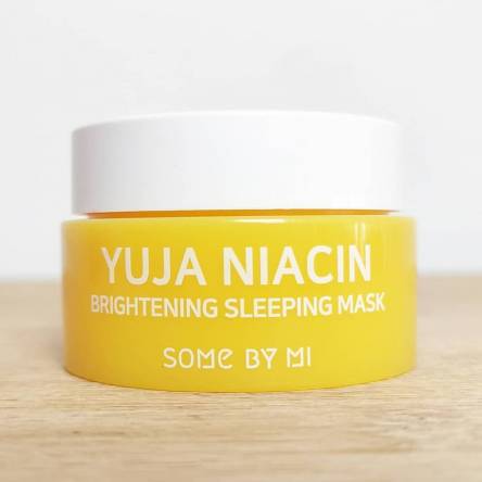 Миниатюра осветляющей ночной маски Some By Mi Yuja Niacin Brightening Sleeping Mask - 15 мл