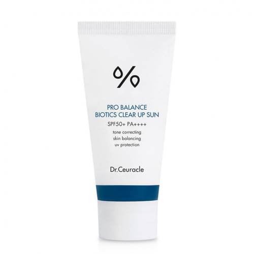 Солнцезащитный крем с пробиотиками Dr. Ceuracle Pro Balance Biotics Clear Up Sun SPF 50+ PA++++ - 50 мл