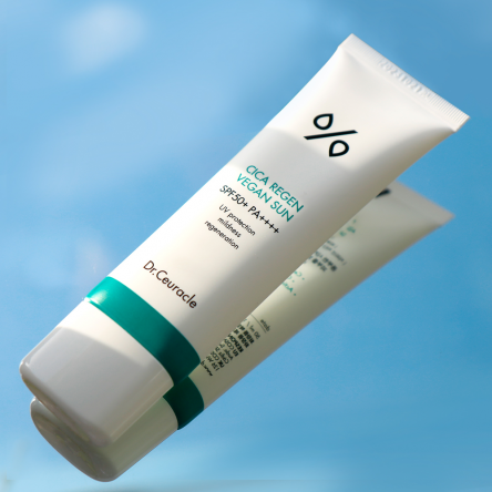 Солнцезащитный веганский крем с центеллой Dr.Ceuracle Cica Vegan Sun Gel SPF 50 PA++++ - 50 мл
