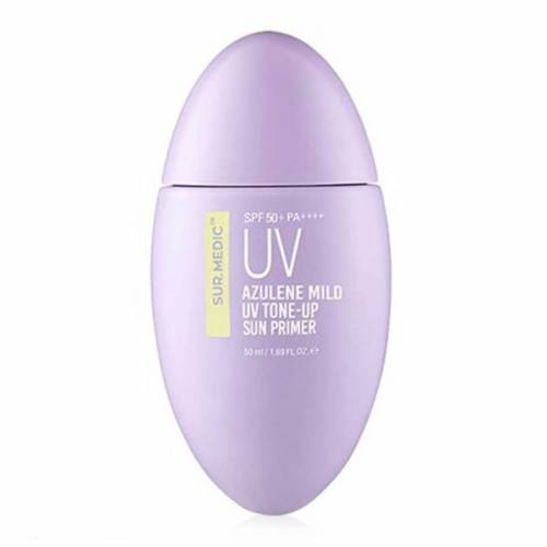 Легкий солнцезащитный праймер SUR.MEDIC+ Azulene Mild UV Tone-Up Sun Primer SPF50+ PA++++ - 50 мл