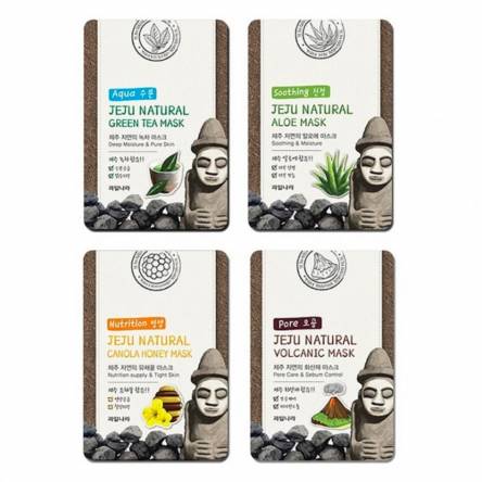 Тканевая маска для лица WELCOS Jeju Natural Mask - 20 гр