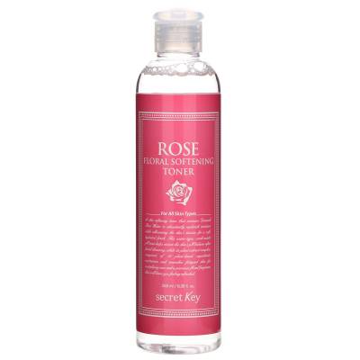 Увлажняющий тонер для лица с розой Secret Key Rose Floral Softening Toner - 248 мл