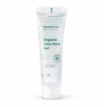 Миниатюра органического геля с алоэ AROMATICA 95% Organic Aloe Vera Gel - 50 мл