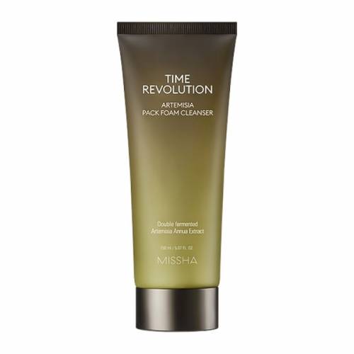 Очищающая пенка-маска с полынью MISSHA Time Revolution Artemisia Pack Foam Cleanser - 150 мл