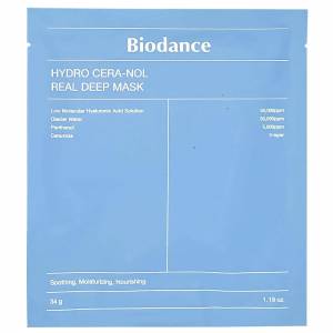 Гидрогелевая маска с церамидами Biodance Hydro Cera-Nol Real Deep Mask - 34 гр