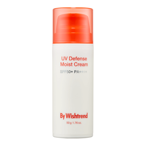 Увлажняющий солнцезащитный крем с пантенолом By Wishtrend UV Defense Moist Cream SPF 50+ PA++++ - 50 мл