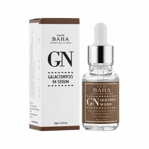 Сыворотка для сияния кожи с галактомисисом и ниацинамидом Cos de Baha GN Galactomyces 94 Serum - 30 мл
