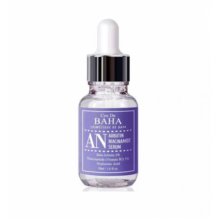 Сыворотка против пигментации с арбутином и ниацинамидом Cos de Baha Arbutin 5%+Niacinamide 5% Serum - 30 мл Сыворотка против пигментации с арбутином и ниацинамидом Cos de Baha Arbutin 5%+Niacinamide 5% Serum - 30 мл