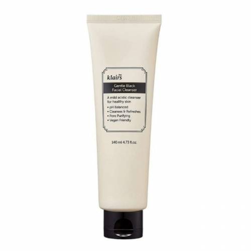 Мягкая очищающая пенка с чёрным трюфелем Dear, Klairs Gentle Black Facial Cleanser - 140 мл