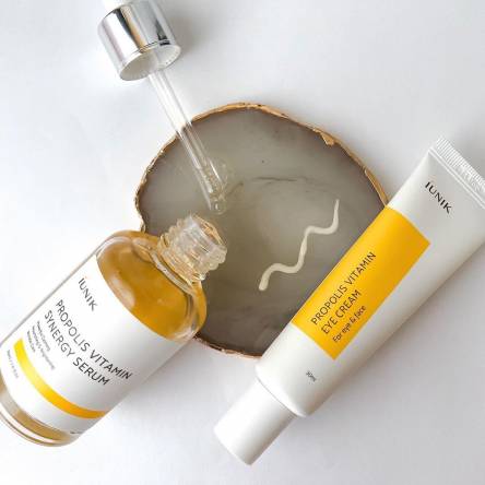 Крем для век с прополисом и облепихой iUnik Propolis Vitamin Eye Cream - 30 мл