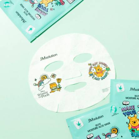 Смягчающая тканевая маска с алоэ JMSolution Disney Collection Selfie Moisture Aloe Mask - 30 мл