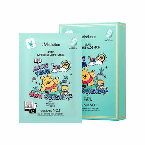 Смягчающая тканевая маска с алоэ JMSolution Disney Collection Selfie Moisture Aloe Mask - 30 мл