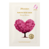 Тканевая маска для выравнивания тона с сакурой JMsolution Purelyn Fresh Mask Cherry Blossom - 30 мл
